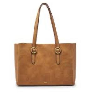 Rellic‎ by Fossil brown camel shoulder bag purse